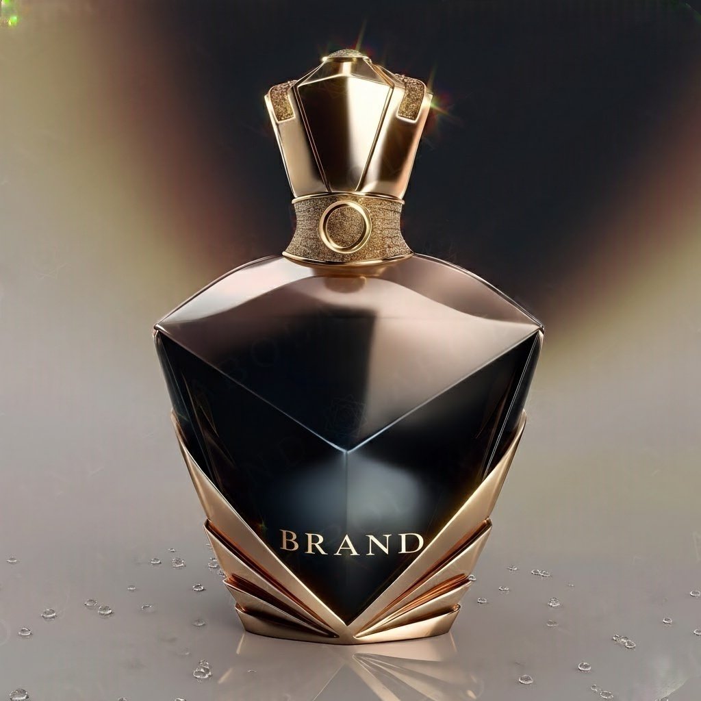 Design a Luxury Perfume Box and bottle for the Middle East Market
