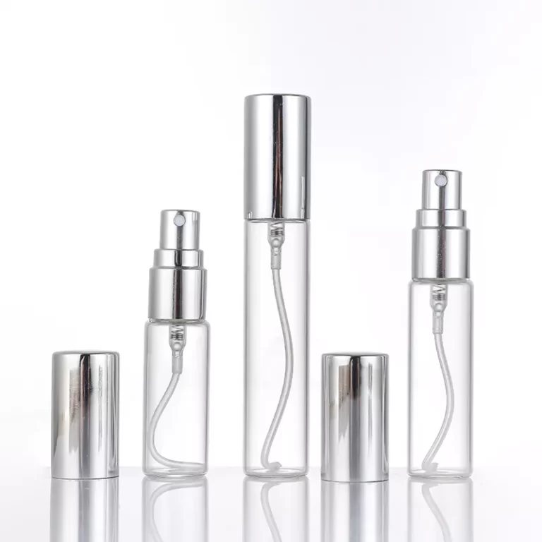 Custom Wholesale Frost Empty 2ML 3ML 5ML 10ML Perfume Tester Spray Vial Atomizer Refillable Insert for Perfume Bottles