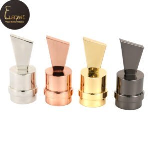 china zamac zinc alloy perfume bottle spray nozzle gold red black silver metal caps factory manufacturer supplier