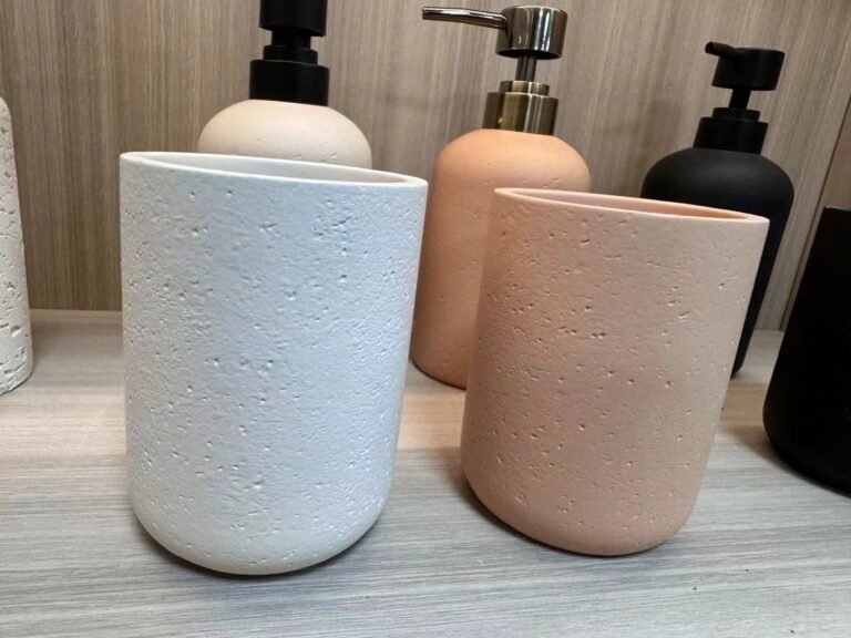 Custom Concrete Perfume Cap cosmetics candle jar Designer and Manufacturer