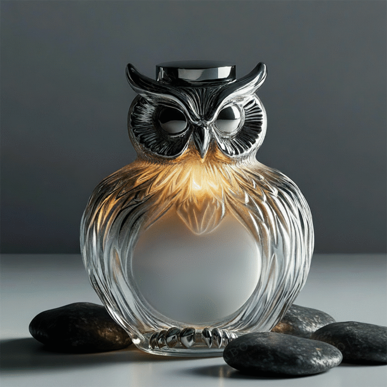 Custom perfume bottle with logo