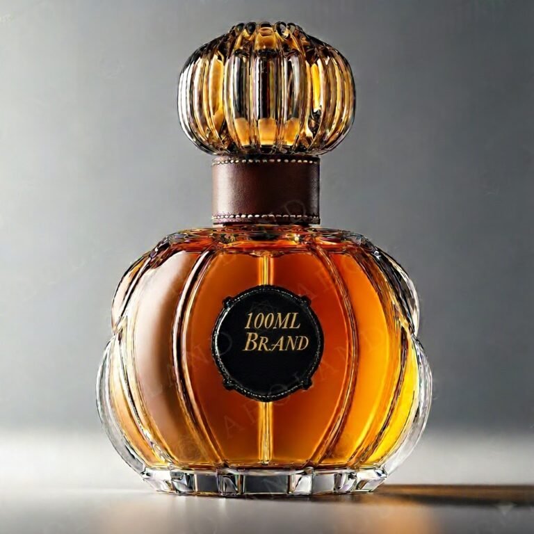 Luxury perfume bottle and cap set supplier