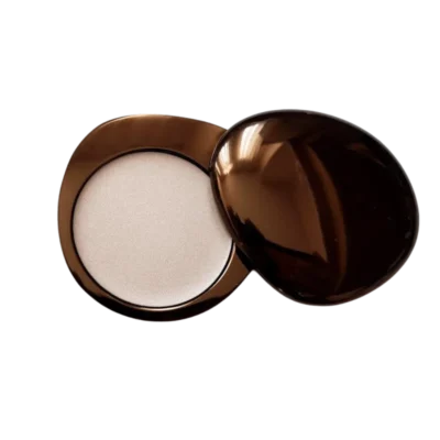 brown small solid perfume balm jar container