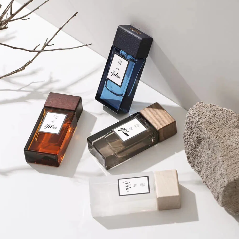 china custom design labels perfume bottle with name manufacturers wholesale