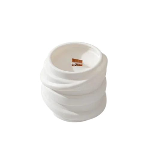 custom concrete ceramics candle jar factory