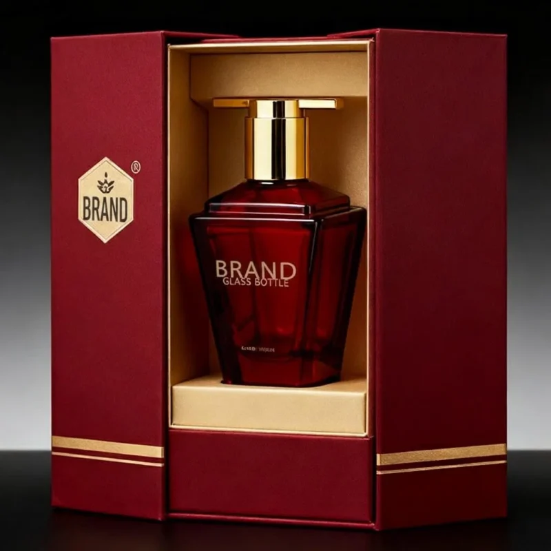 custom design perfume packaging box and bottle manufacture wholesale supplier china dubai near me