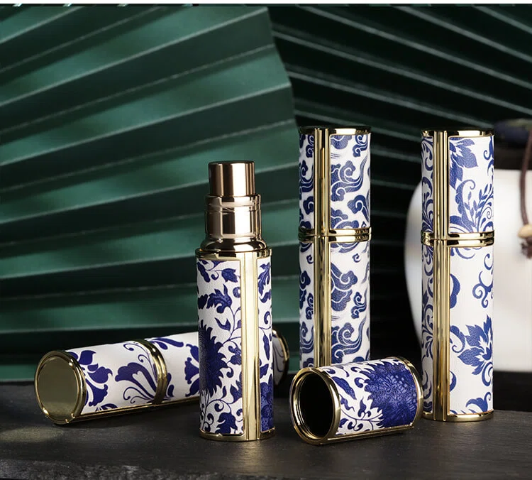 hot zamac metal 5ml portable mini refillable perfume bottle factory for sale