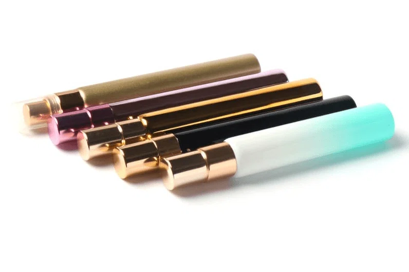10ml gold black pink green purple small pocket refilling bottle company