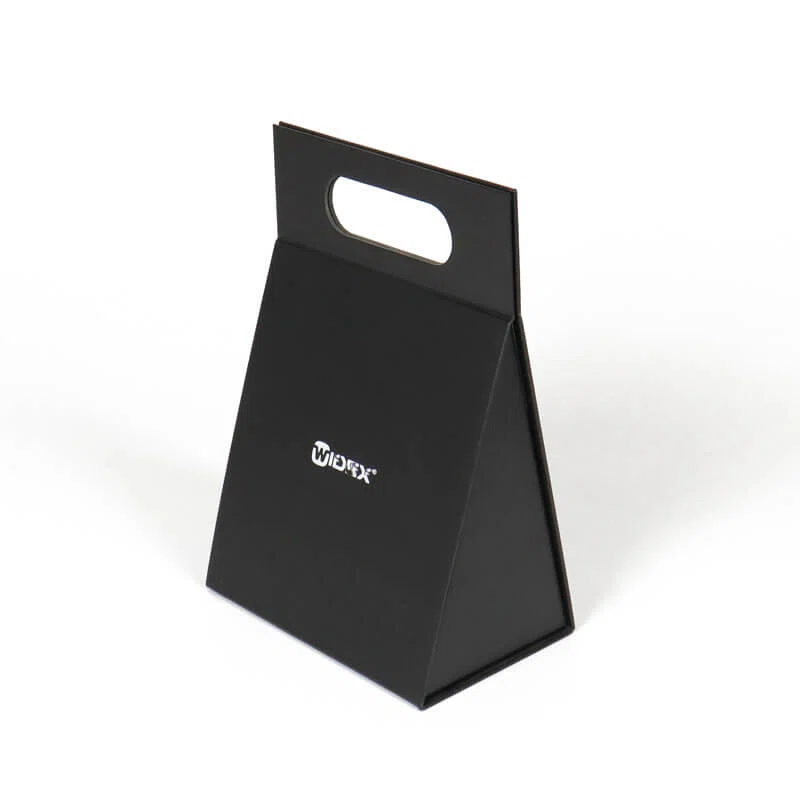 personalized design wholesale 100ml elegant luxury unique perfume magnetic paper boxes black