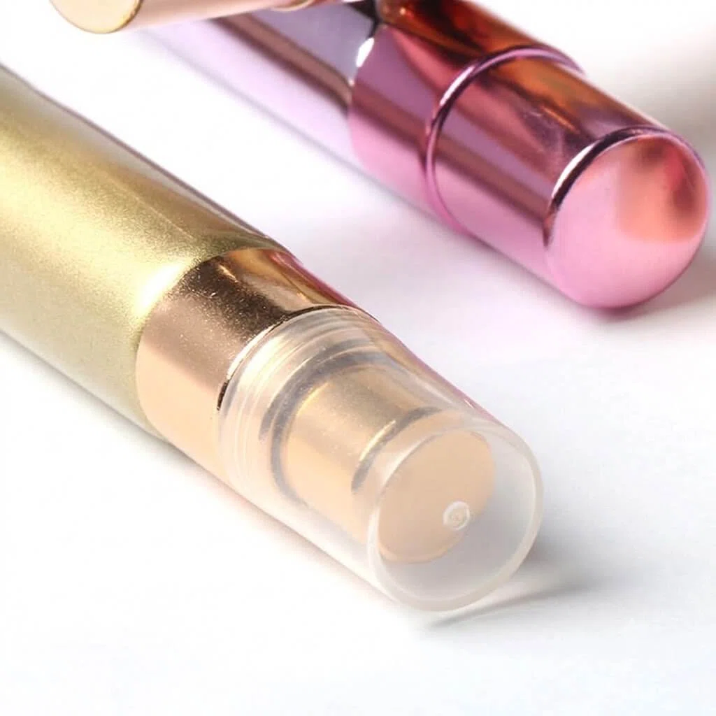 matte gold anodized aluminum glass atomizer Bottles wholesaler
