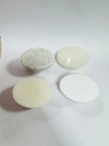 resin marble jade stone grain perfume cap lid manufacturer in china