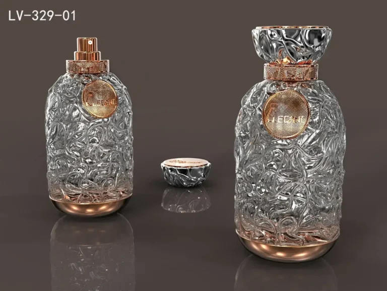 unique design oval perfume bottle with magnet zamak zine alloy lid cap manufacturer suplier (1) (1)