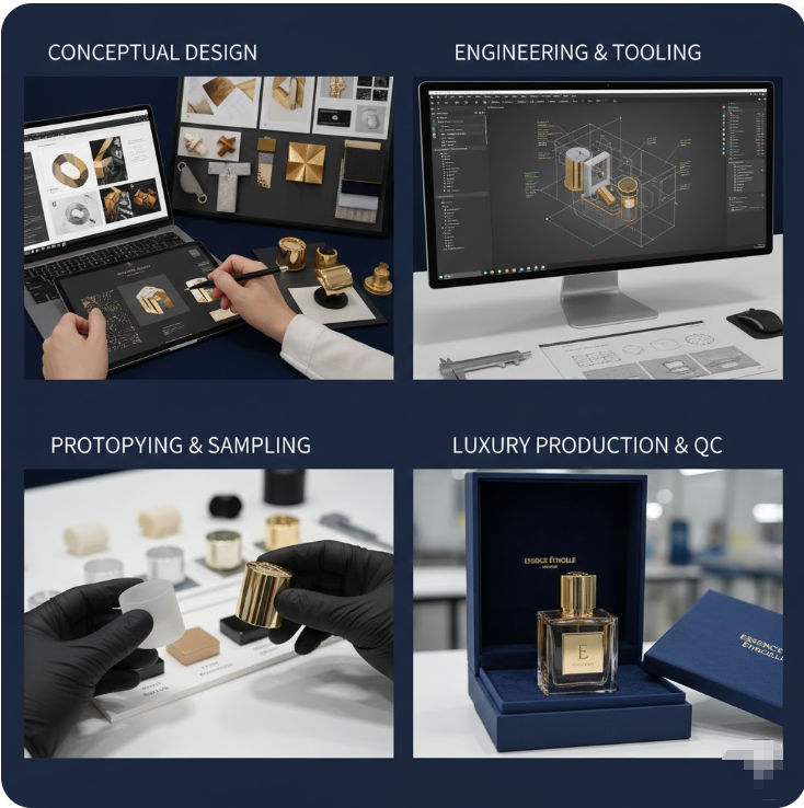 fragrance packaging design kit low moq custom perfume bottles perfume packaging turnkey service reliable perfume glass factory