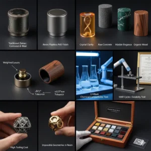 fragrance perfume resin cap lid custom manufacturer factory supplier