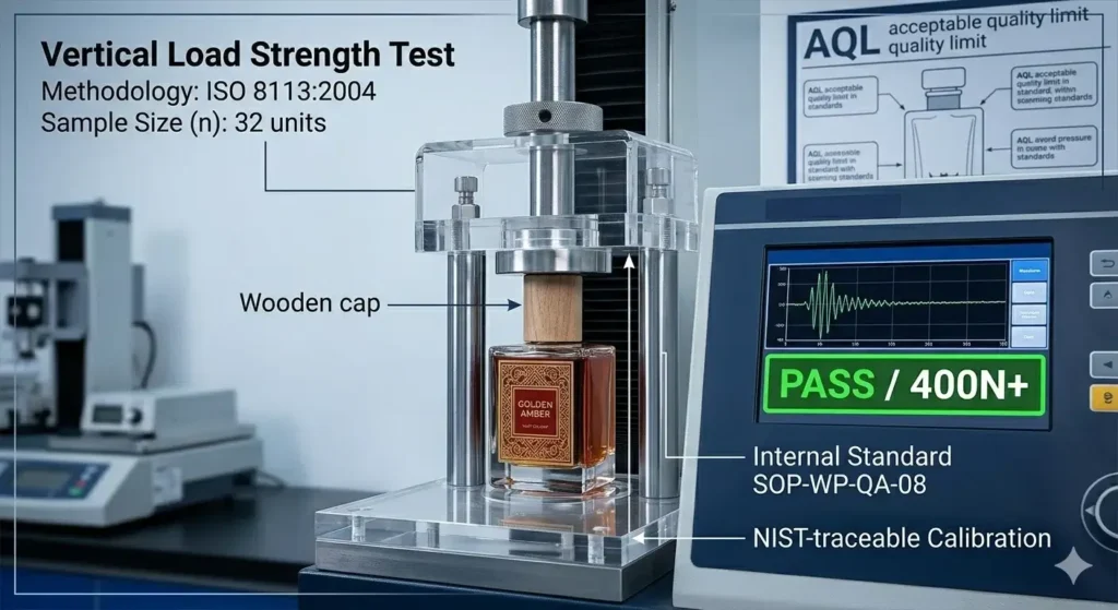 rigorous laboratory validation vertical load strength testing up to 400n+ and iso standardized quality assurance