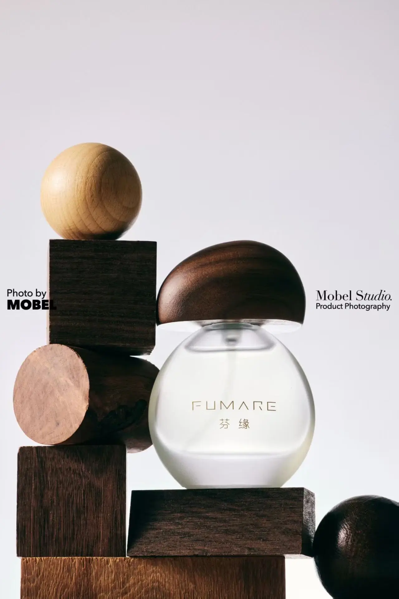 custom wooden Round ball perfume bottle cap factory wholesaler