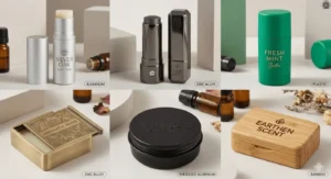 Customized Perfume Balm Case and Fragrance Packaging Wholesale of Zinc Alloy Scent Case and OEM Solid Perfume Container