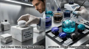 white stone dyed perfume caps manufacturer china