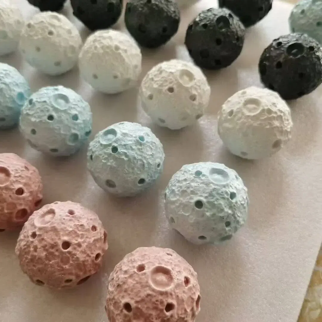 Cement hole ball-shaped perfume skincare Cosmetics caps and lids factory wholesaler
