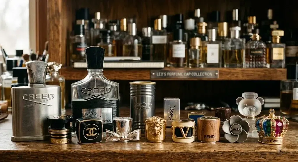 Creed Aventus cologne metal cap