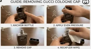 how to take cap off of gucci cologne
