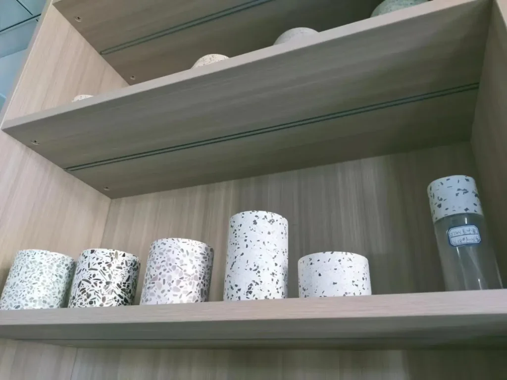 terrazzo Marble cement stone effect cup manufacturer
