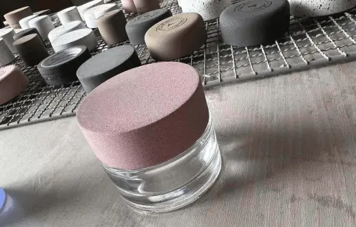 Composite Stone Perfume jar Cap Manufacturing
