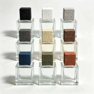custom china best Natural Materials Concrete stone colorful perfume caps wholesaler supplier