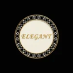 elegant perfume packaging logo.
